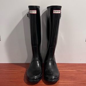 HUNTER Rain Boots EUC